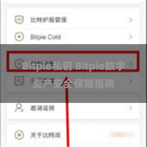 Bitpie私钥 Bitpie数字资产安全保障指南