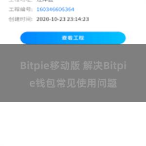 Bitpie移动版 解决Bitpie钱包常见使用问题