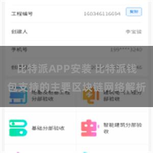 比特派APP安装 比特派钱包支持的主要区块链网络解析