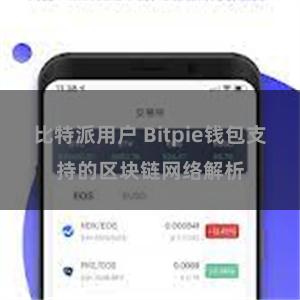 比特派用户 Bitpie钱包支持的区块链网络解析