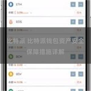比特派 比特派钱包资产安全保障措施详解