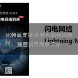 比特派支持 比特派钱包最新加密货币列表汇总