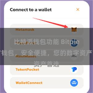 比特派钱包功能 Bitpie官方钱包，安全便捷，您的数字资产首选