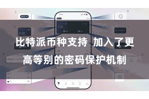比特派币种支持  加入了更高等别的密码保护机制