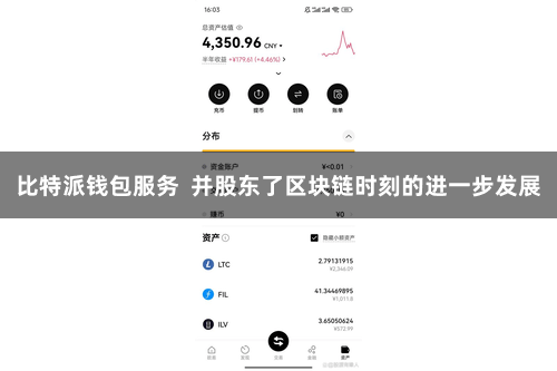 比特派钱包服务  并股东了区块链时刻的进一步发展