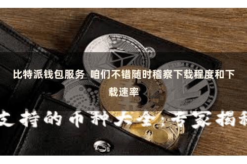 比特派钱包服务  咱们不错随时稽察下载程度和下载速率